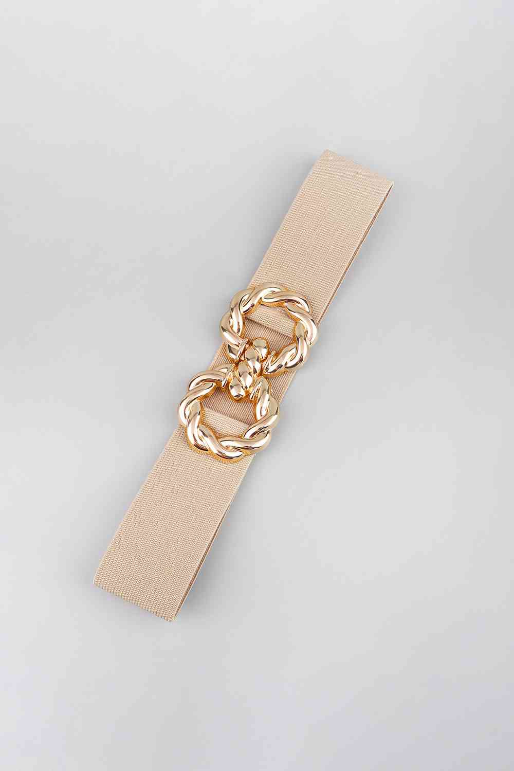 Zinc Alloy Buckle Elastic Belt - Munsieur