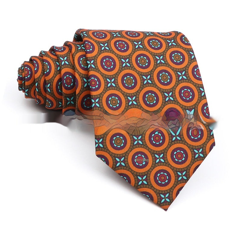 Business Polyester Men's Printed Workplace Tie - Munsieur
