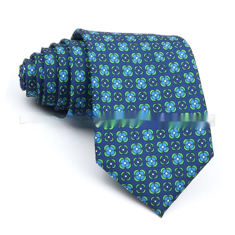 Business Polyester Men's Printed Workplace Tie - Munsieur