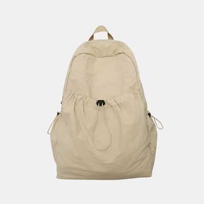 Versatile Drawstring Nylon Backpack for Everyday Adventures - Munsieur