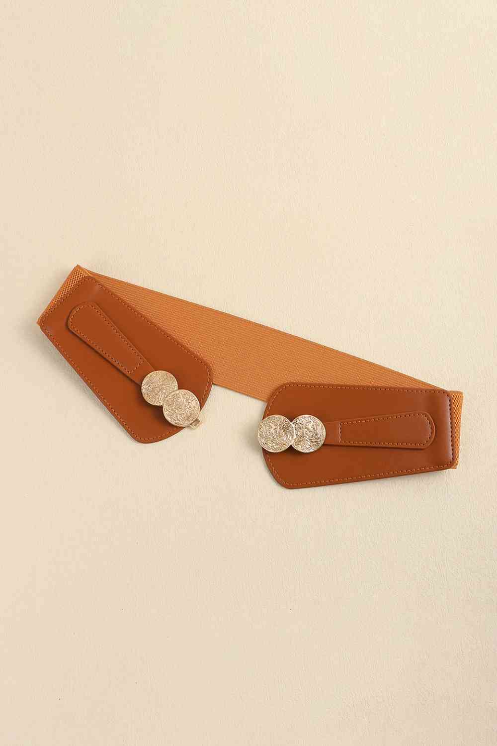 Alloy Buckle Elastic Belt - Munsieur