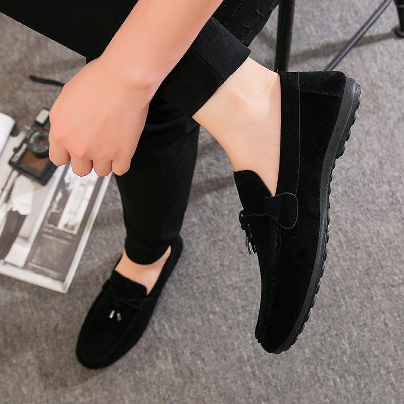 Men's Korean Leisure Cloth Loafer Shoes