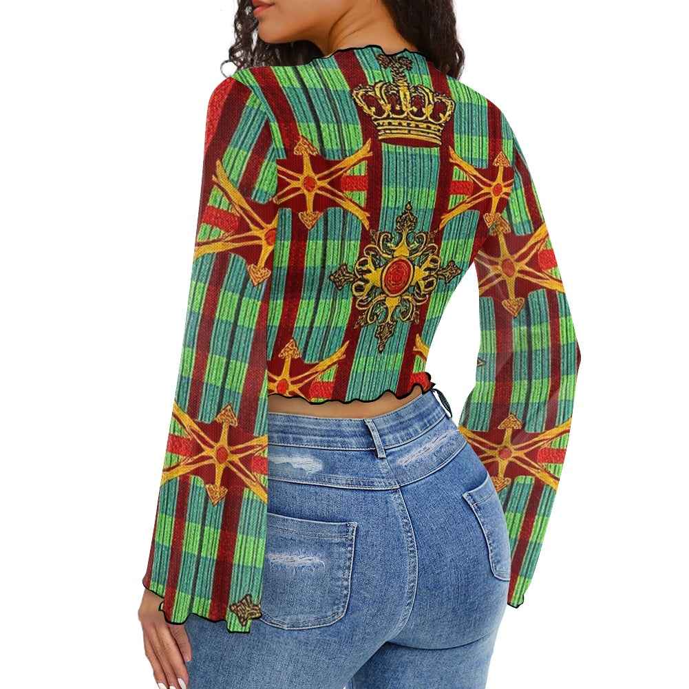 Women's Bell Sleeve Blouse