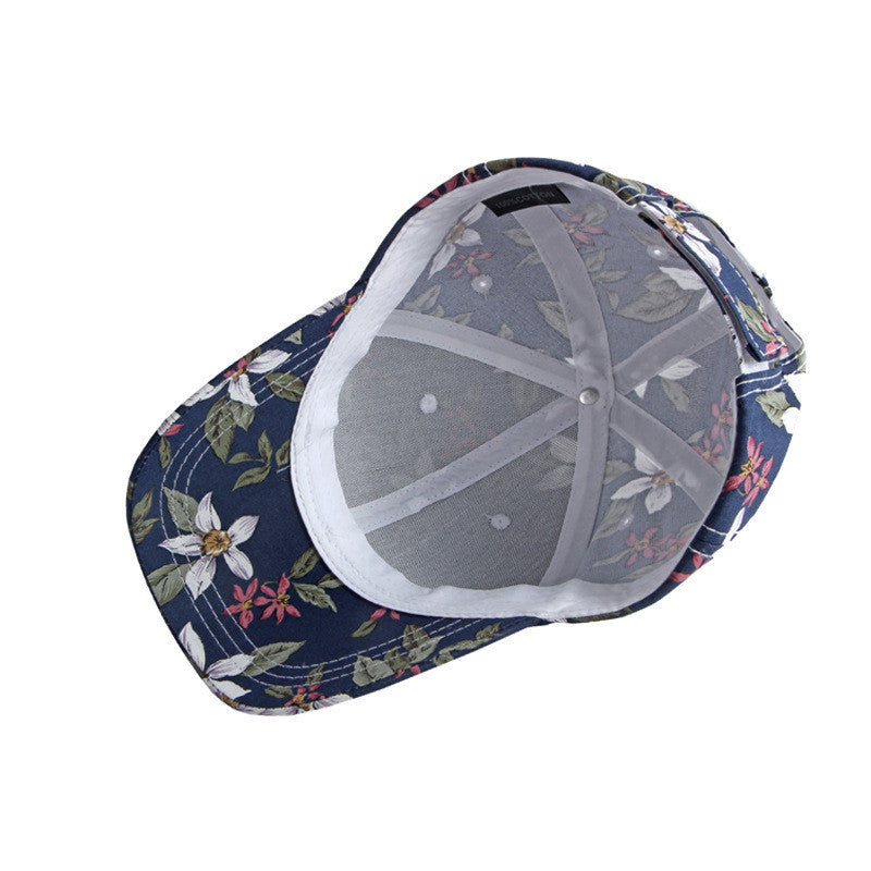 Personality Floral Flower Hat Retro Vibes