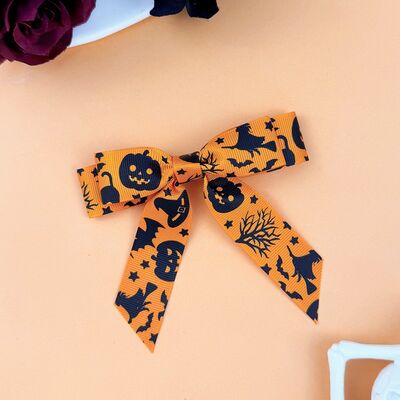 2-Piece Polyester Bow Hair Clip - Munsieur