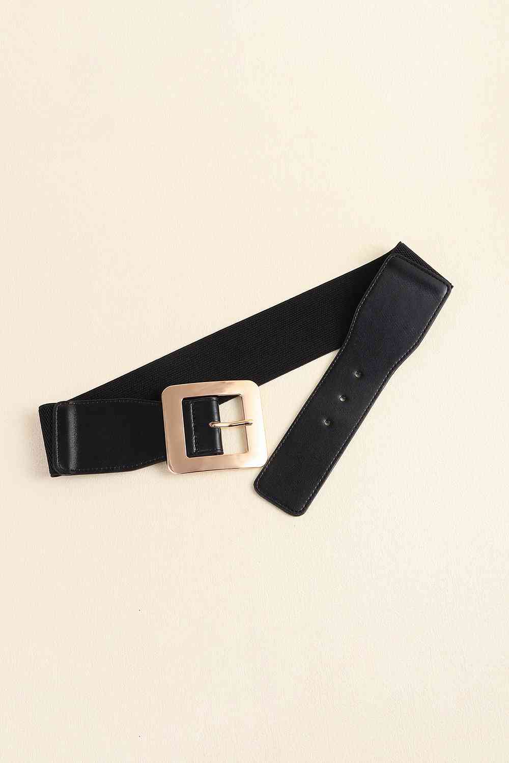 Alloy Buckle PU Leather Belt - Munsieur