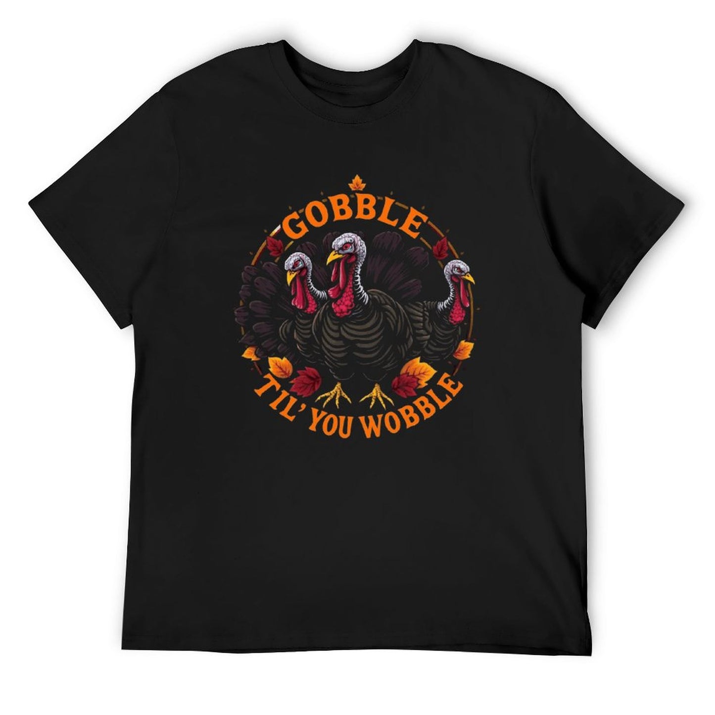 **SALE** Munsieur Men's Tee Thanksgiving Collection "Gobble Til' You Wobble"