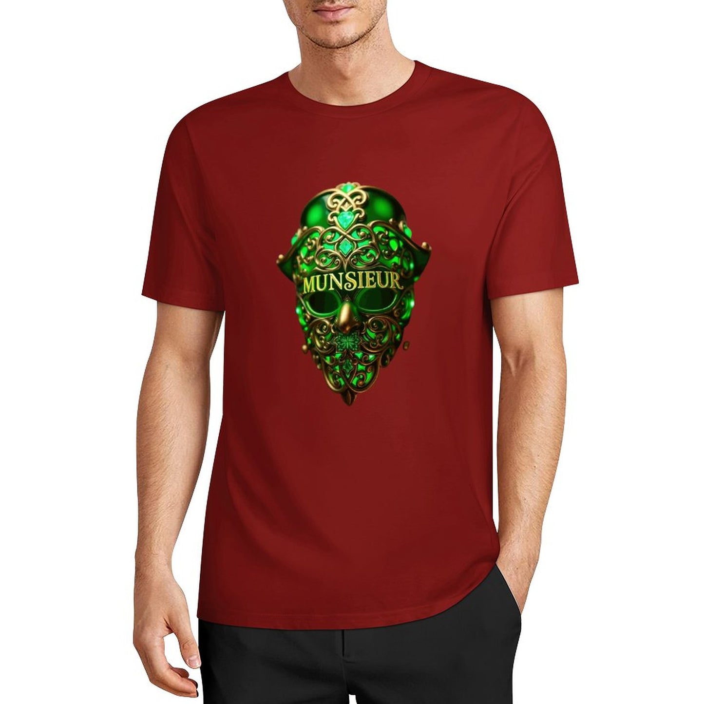 Munsieur St. Patrick's Day Collection "Skull of Clovernook" Tee for Men
