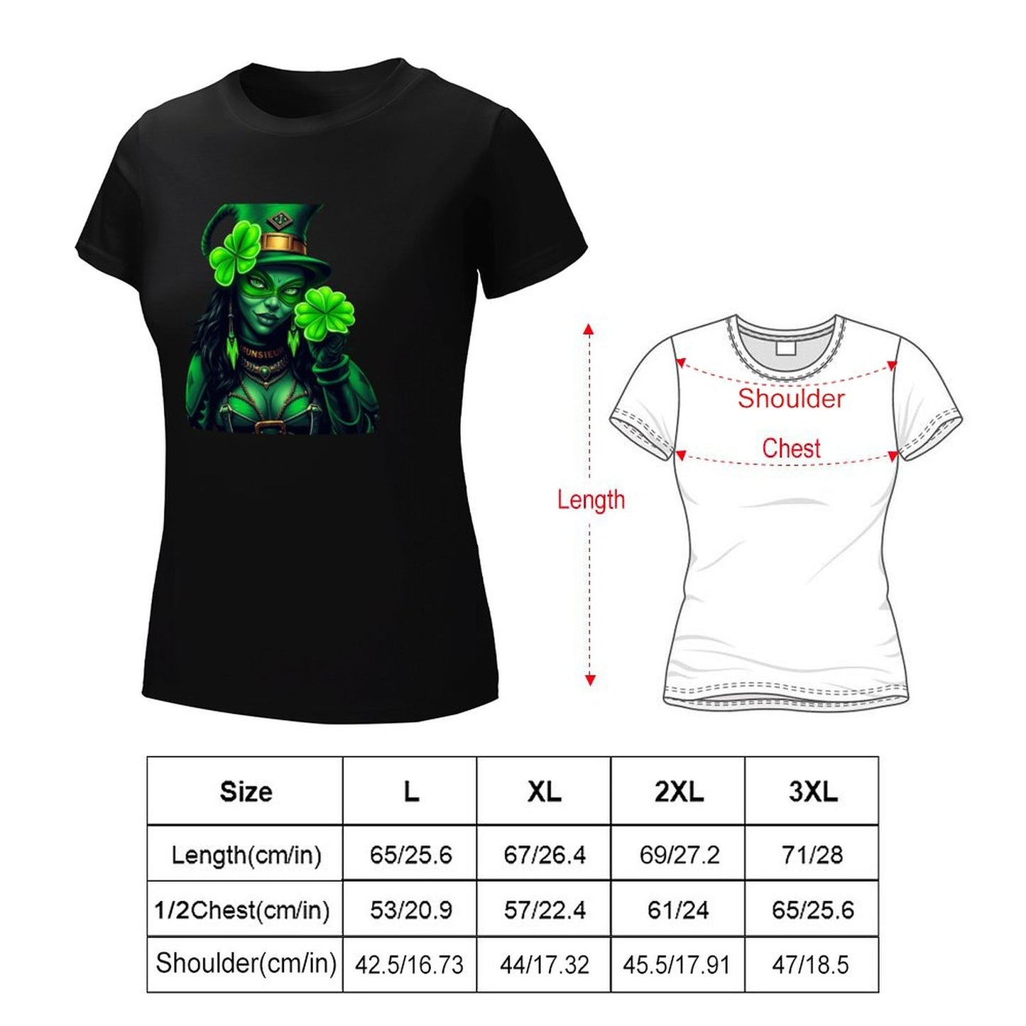St. Patrick's Day Collection Leprechaun Mafia "Felicia" T-shirt