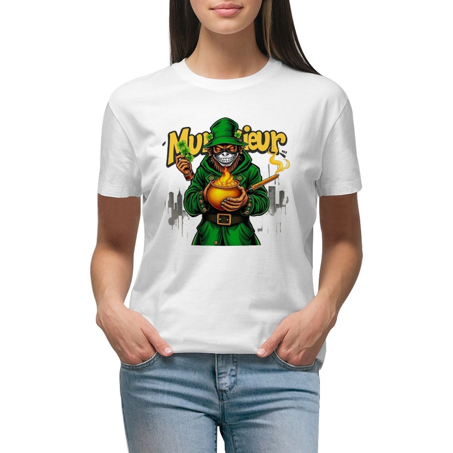 St. Patrick's Day Collection Women's Leprechaun Mafia T-shirt