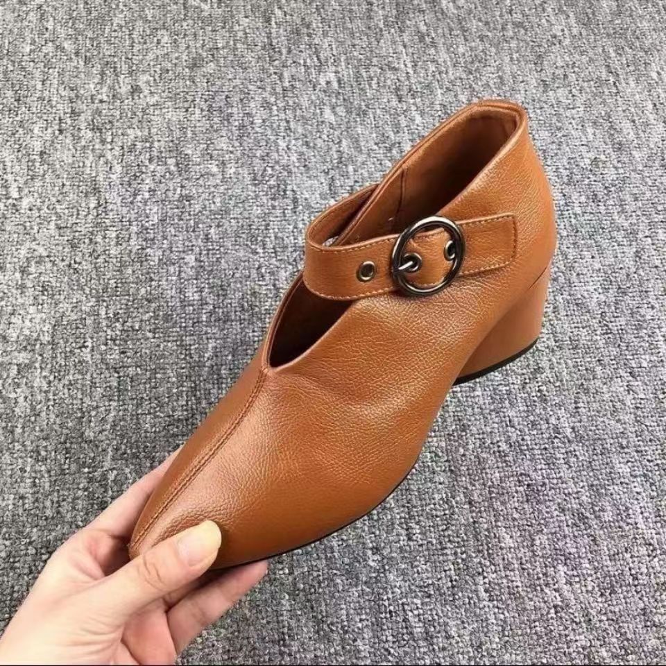 Women's Ankle Boots New European And American Fashion Women's Chunky Style