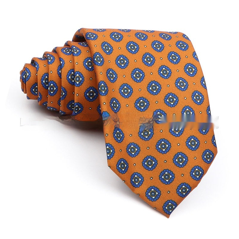 Business Polyester Men's Printed Workplace Tie - Munsieur
