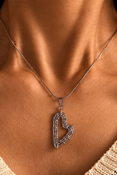 Stainless Earrings and Necklace Set - Munsieur