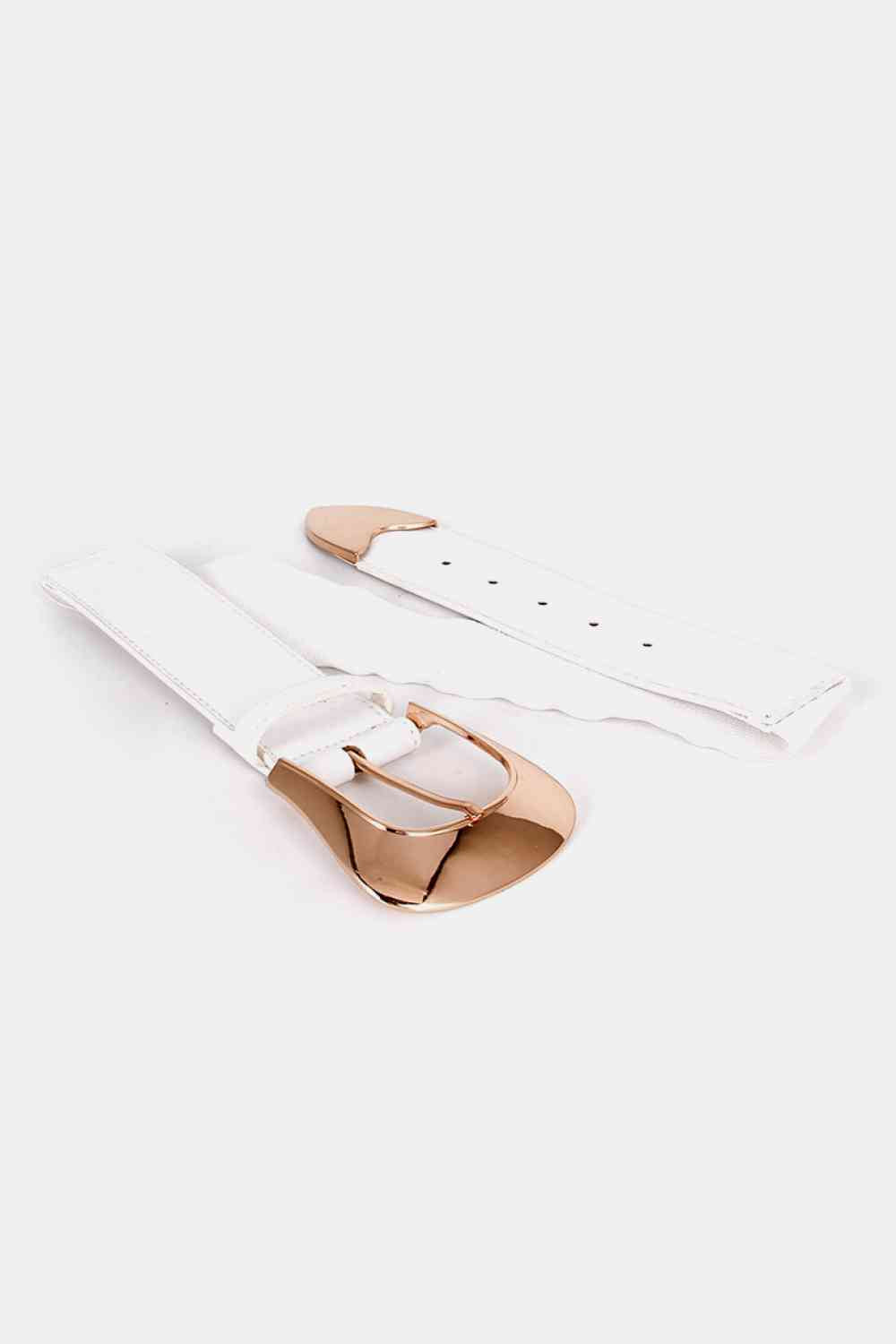 Elastic Wide PU Belt - Munsieur