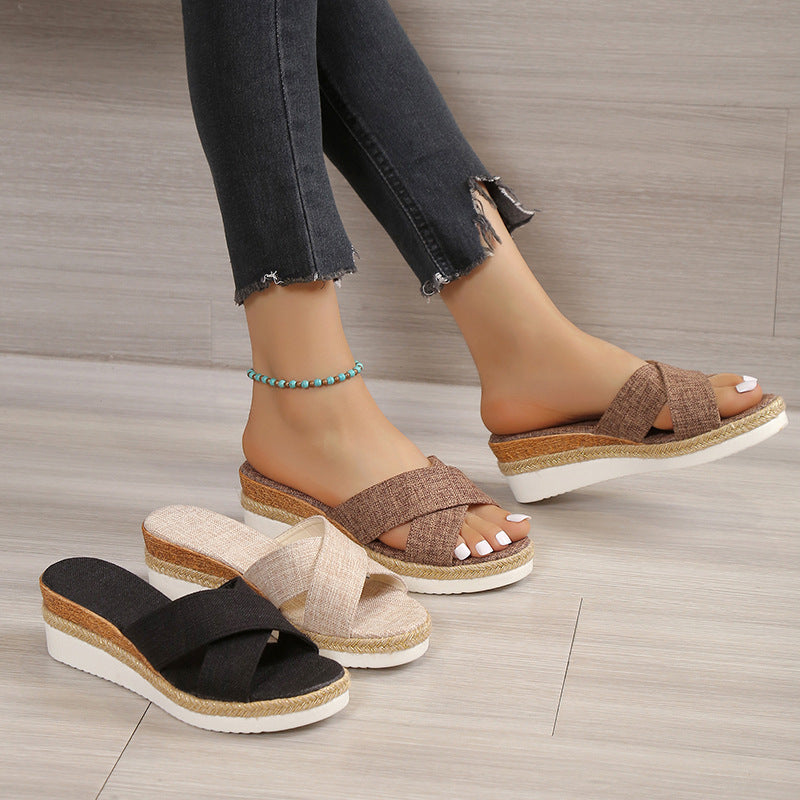 Summer Women's Sandals Platform Slippers