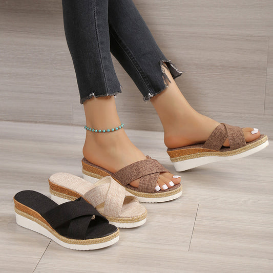 Summer Women's Sandals Platform Slippers