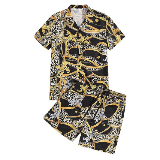 Munsieur Vacay Hawaiian Shorts Set Men's - Munsieur