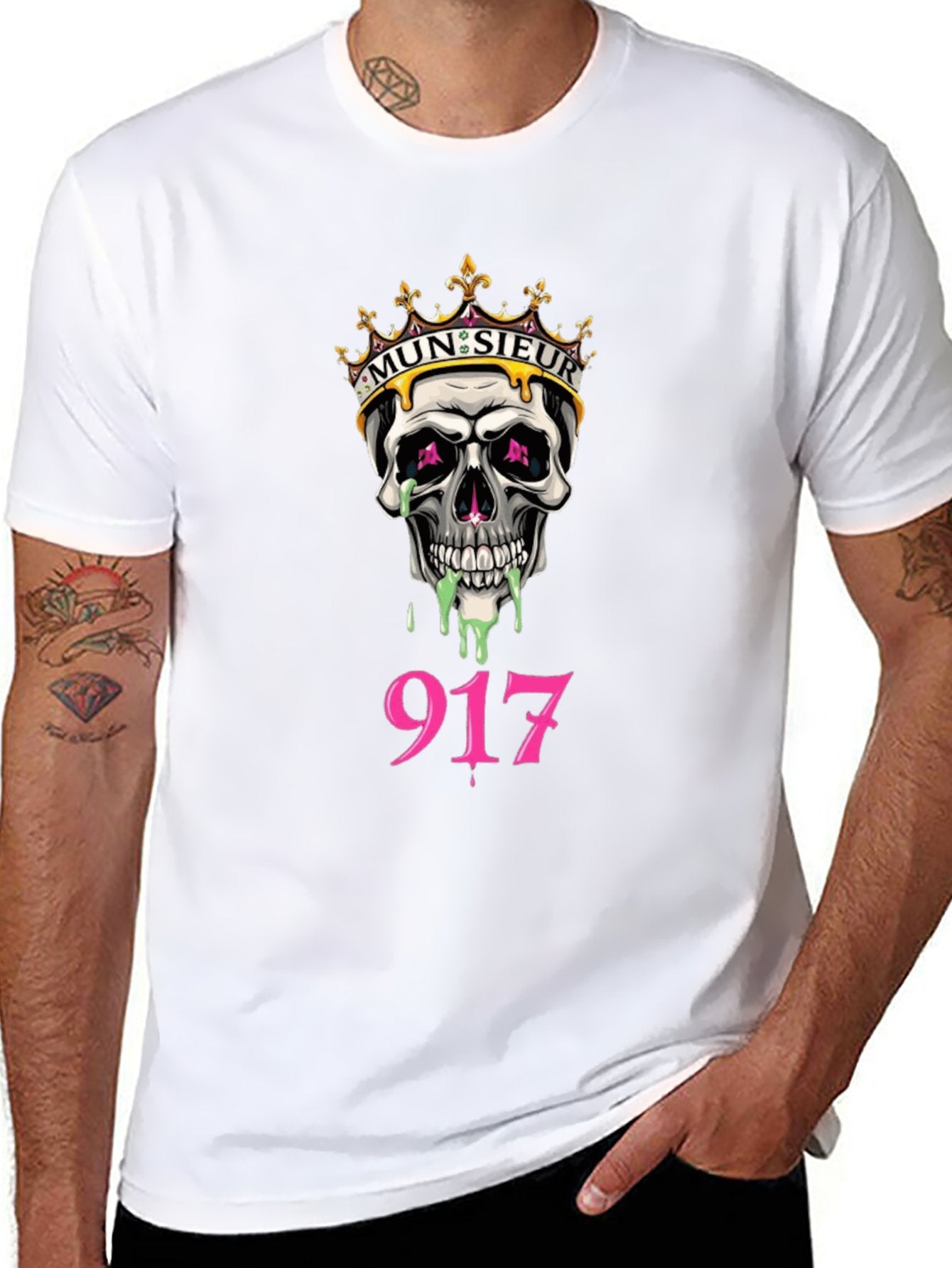 Men's Tee Munsieur Brand Signature Design