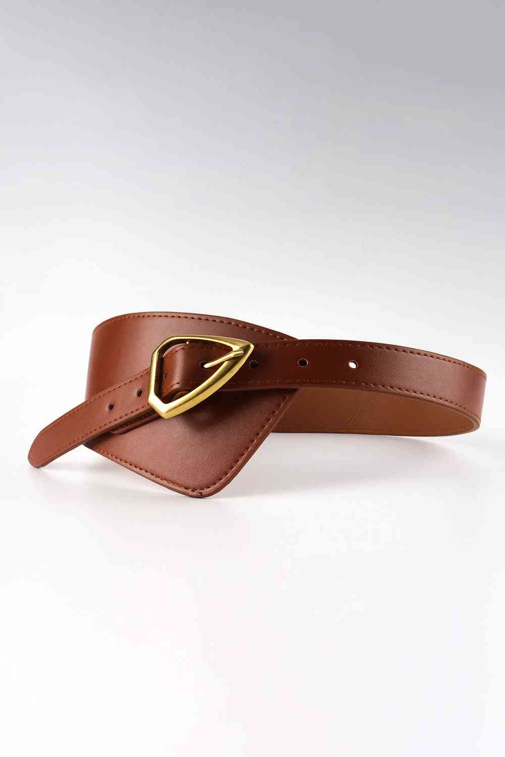 Irregular PU Leather Belt - Munsieur