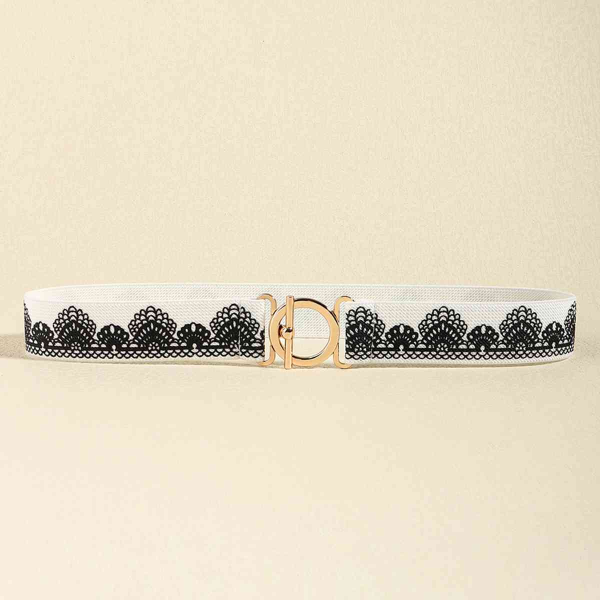 Toggle Clasp Elastic Belt - Munsieur