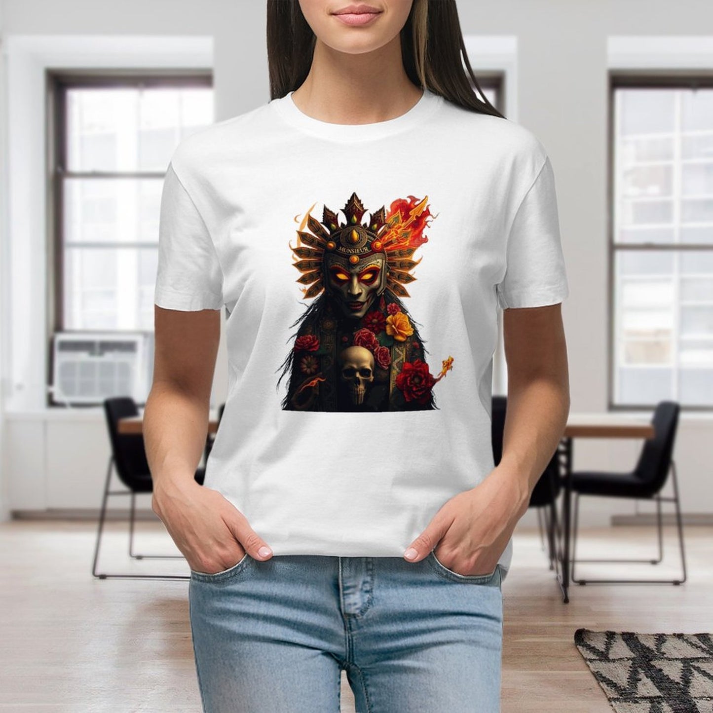 Lost Tribe of Munsieur T-Shirt for Women "Queen Isis" (High Definition & Front Printing)