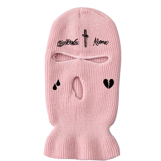 Knitted Hat Mask Streetwear Fashion
