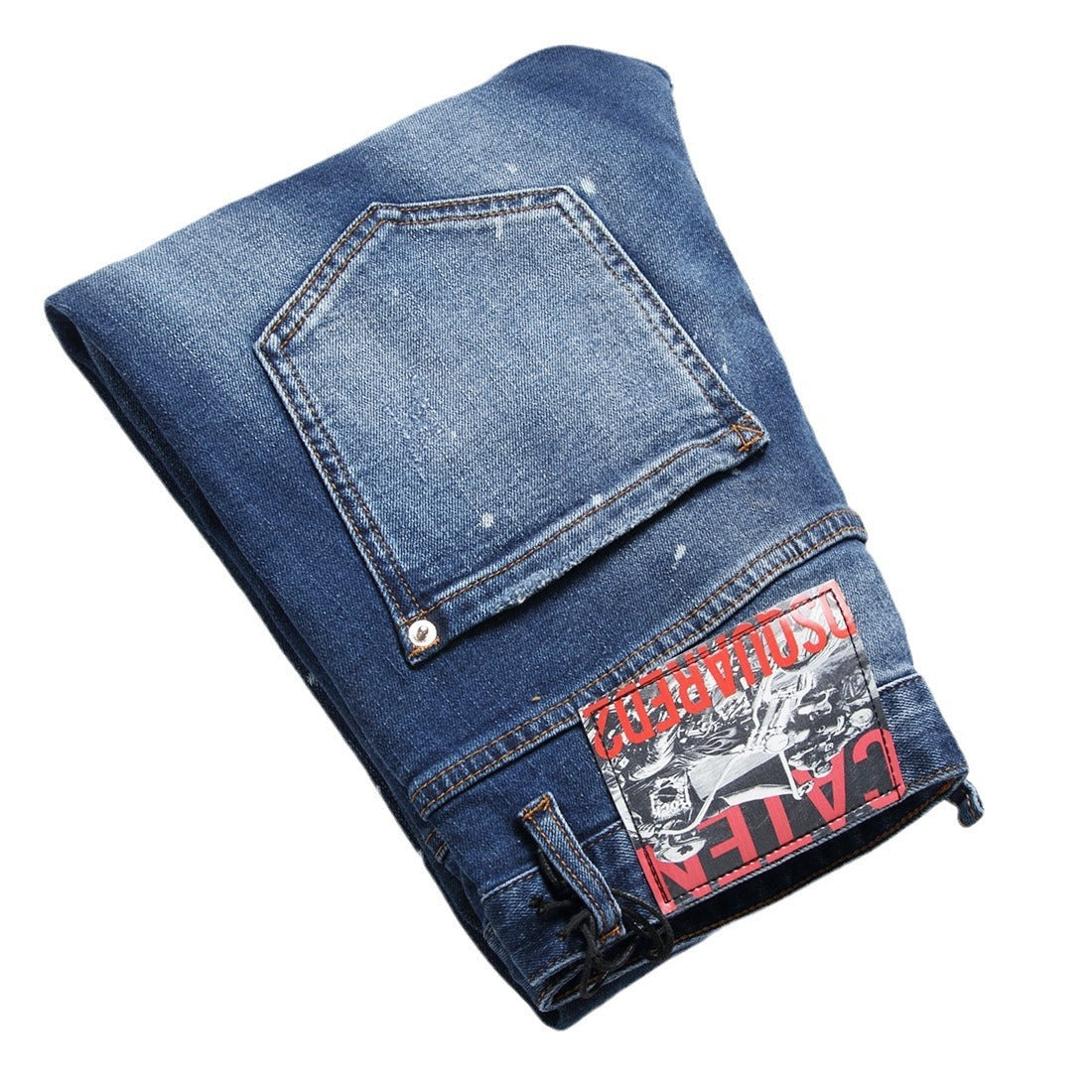 Men's Streetwear Fashion Casual Ripped Pants
