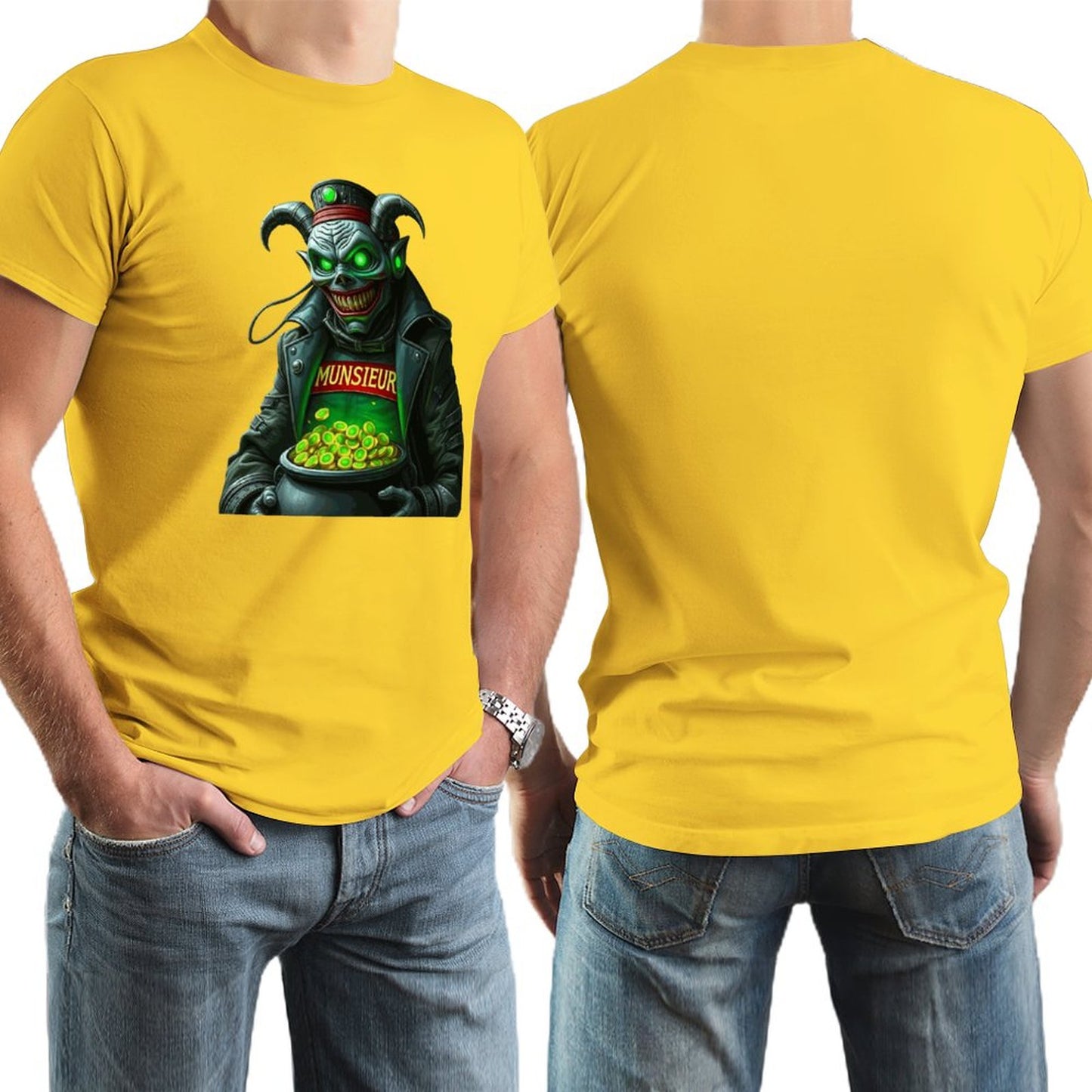 Munsieur St. Patrick's Day Collection Men – Celtic Runes & Irish Heritage Tee