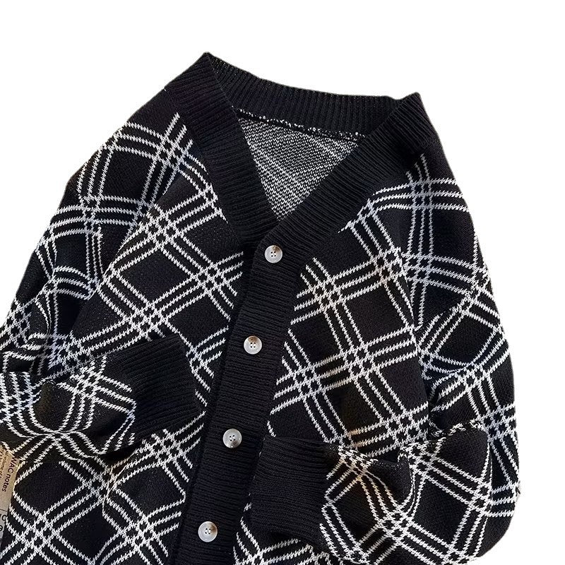 Cardigan Hoodie for Men's Idle Style Autumn