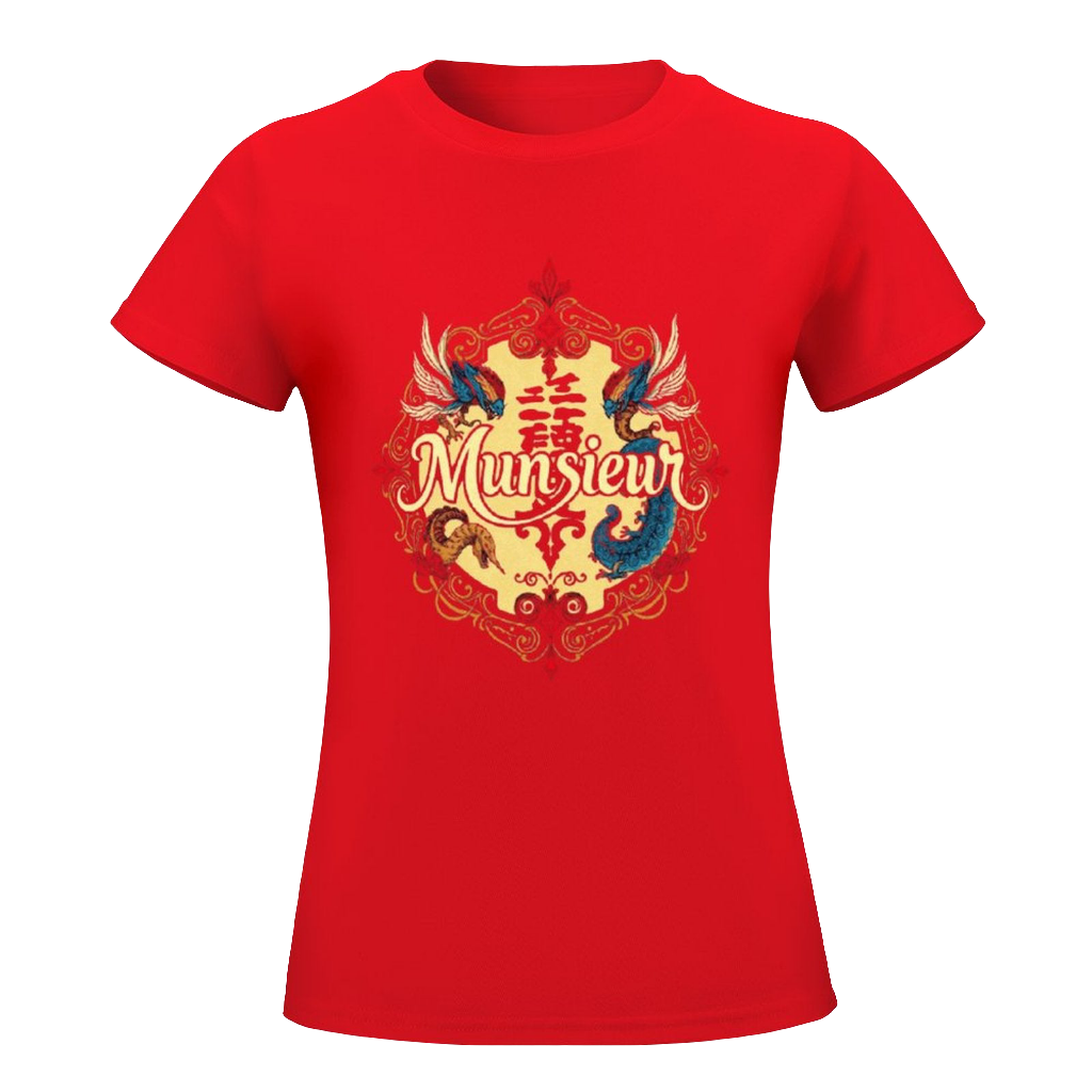 **SALE** Munsieur Women's T-shirt Designer Streetwear for Her