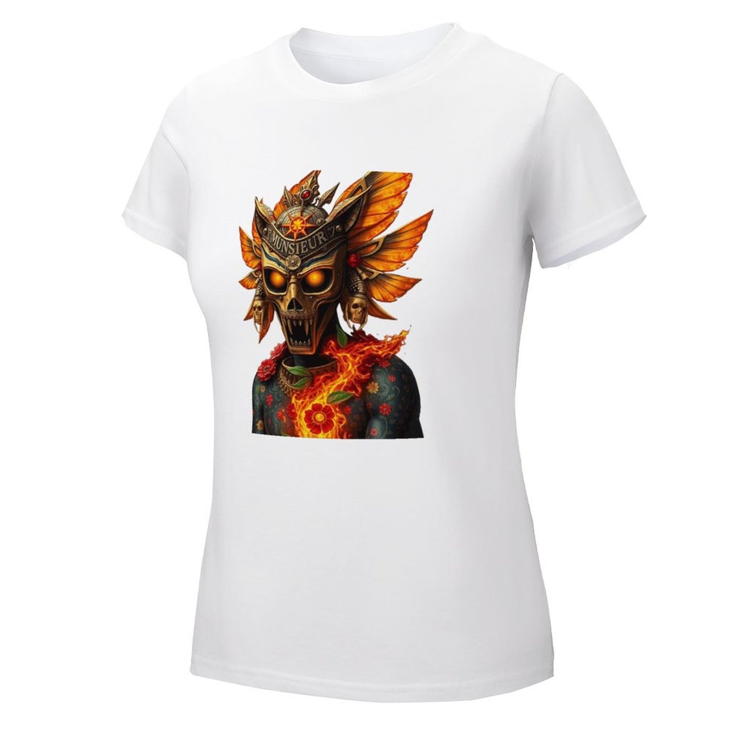 Lost Tribe of Munsieur T-Shirt for Women "Jester" (High Definition & Dual-sided Printing)