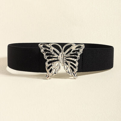 Butterfly Alloy Buckle Elastic Belt - Munsieur