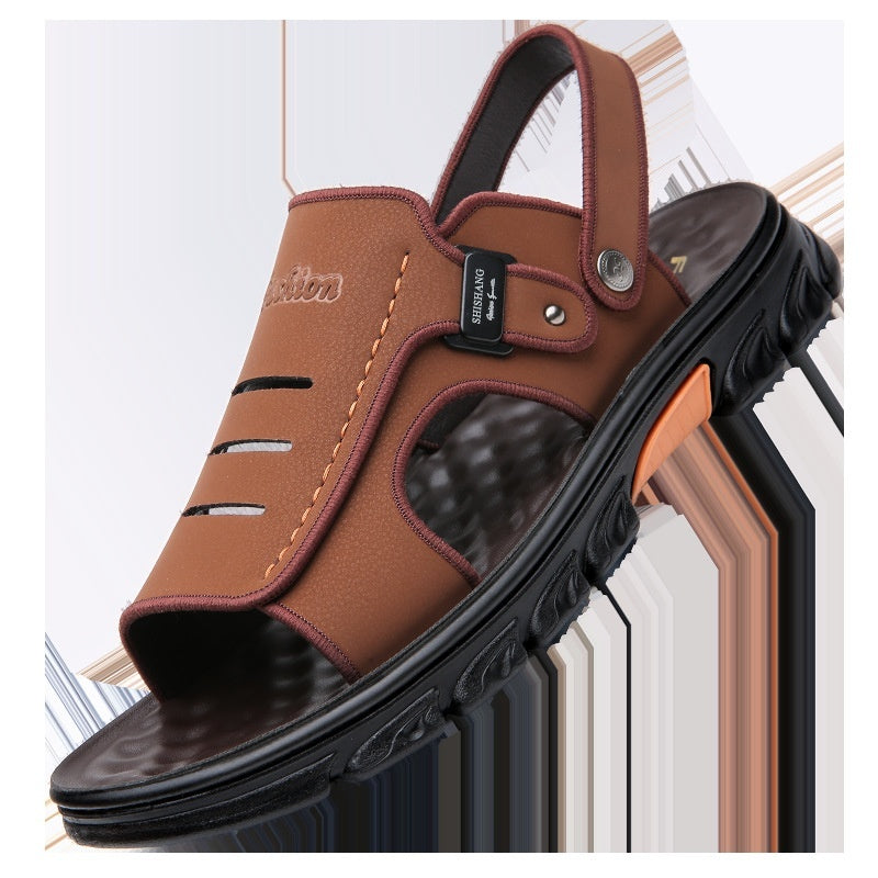 Men's Flip Flops Summer Dual-use Wear-resistant