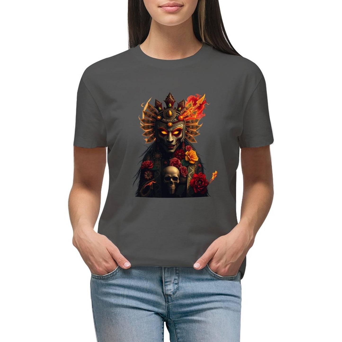 Lost Tribe of Munsieur T-Shirt for Women "Queen Isis" (High Definition & Front Printing)
