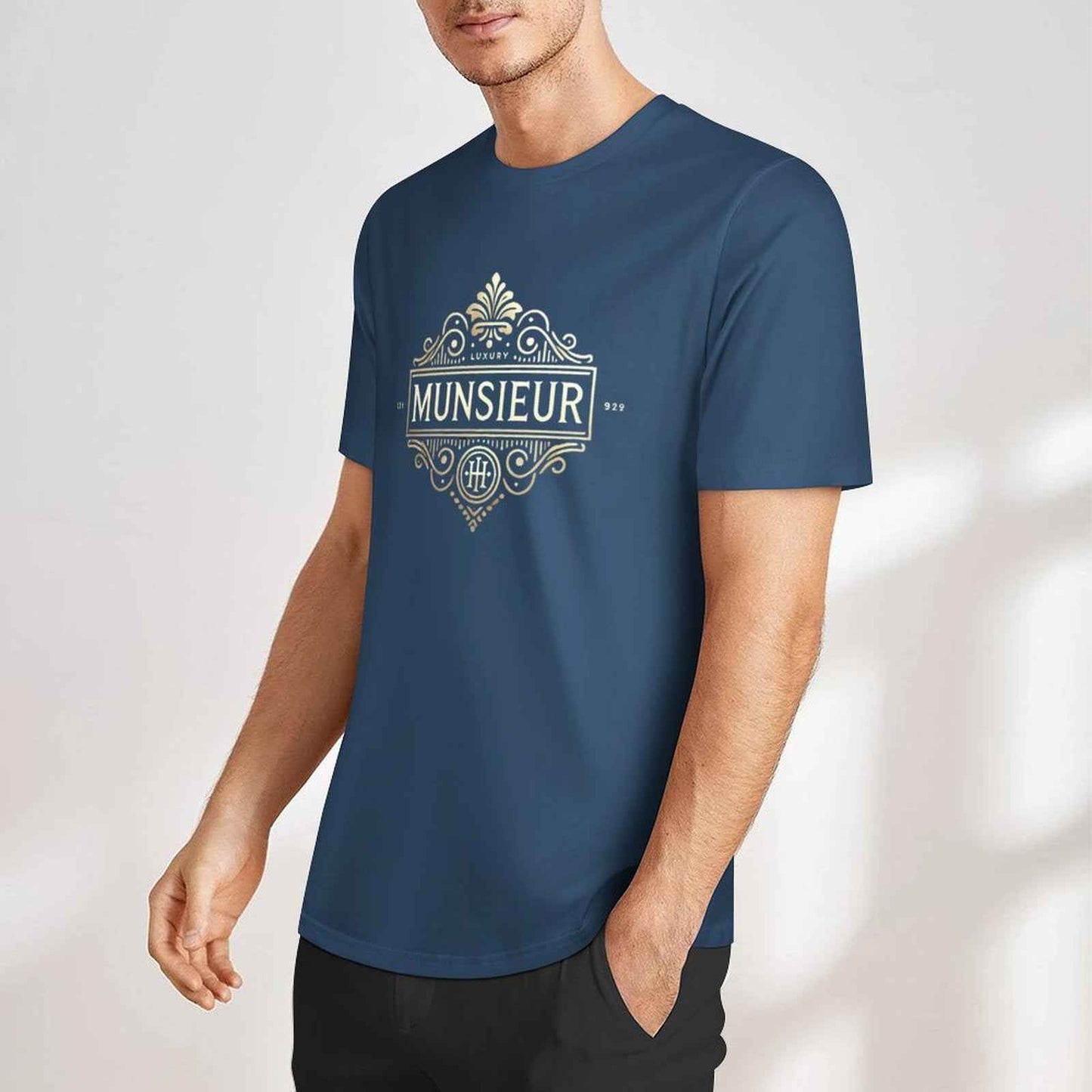 Munsieur Classic Tee for Men: Designed for the Modern Icon - Munsieur