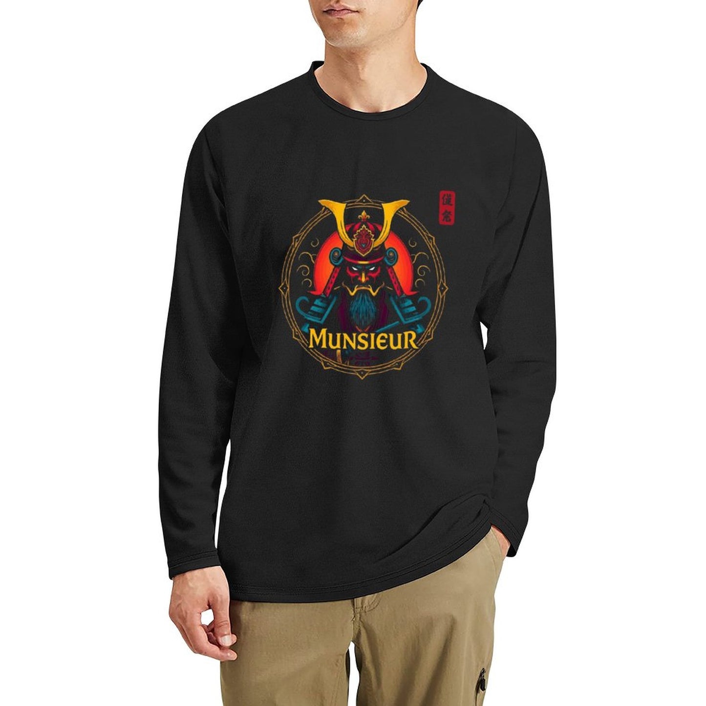Munsieur Long Sleeve Tee for Men: The Must-Have Layering Essential - Munsieur