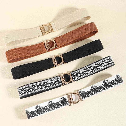 Toggle Clasp Elastic Belt - Munsieur