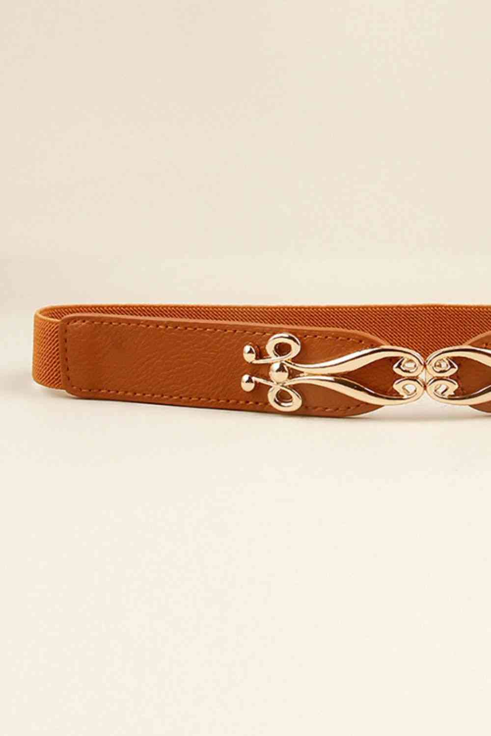 Alloy Buckle Elastic Belt - Munsieur