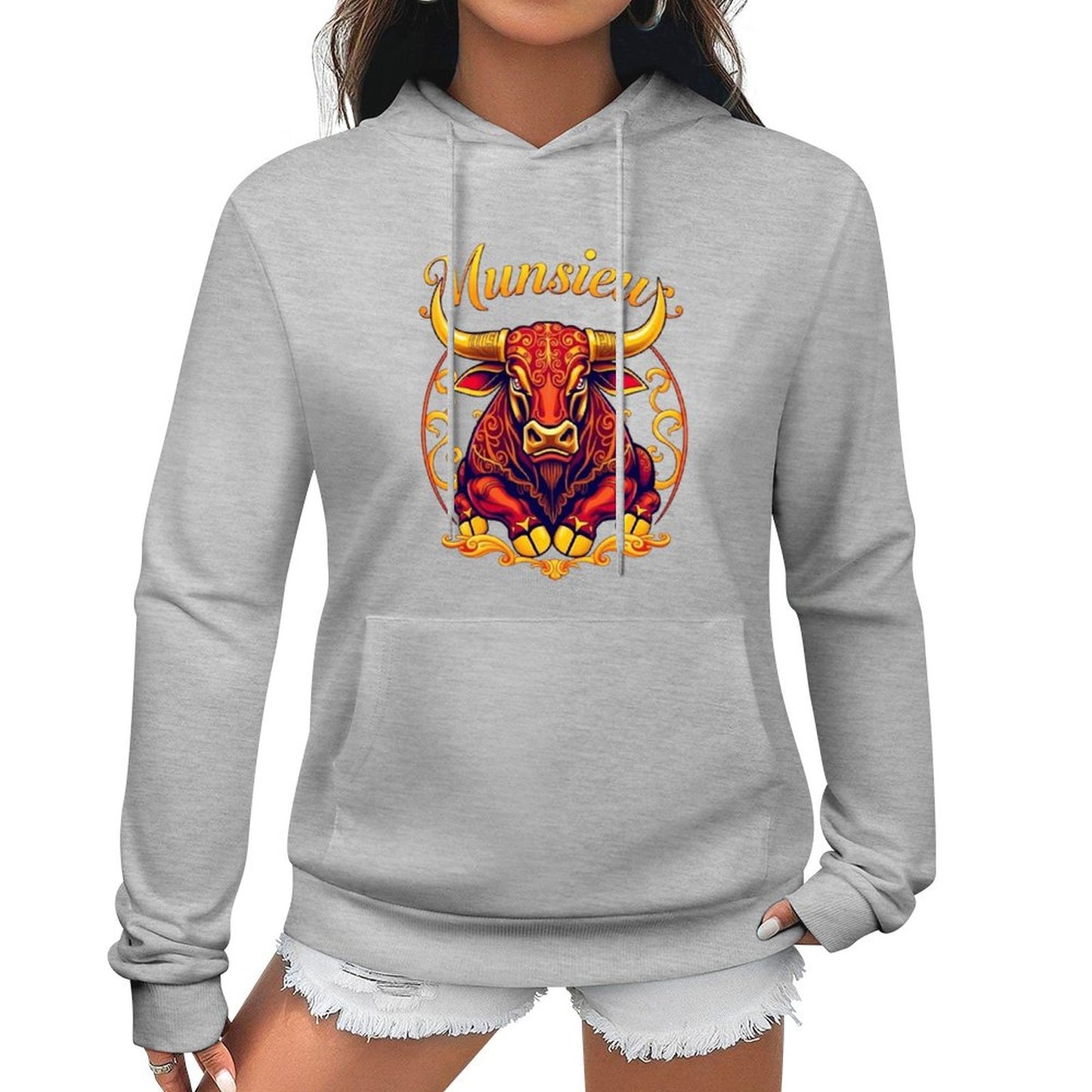 Munsieur Women's Sweater "Taurus" Zodiac Sweater