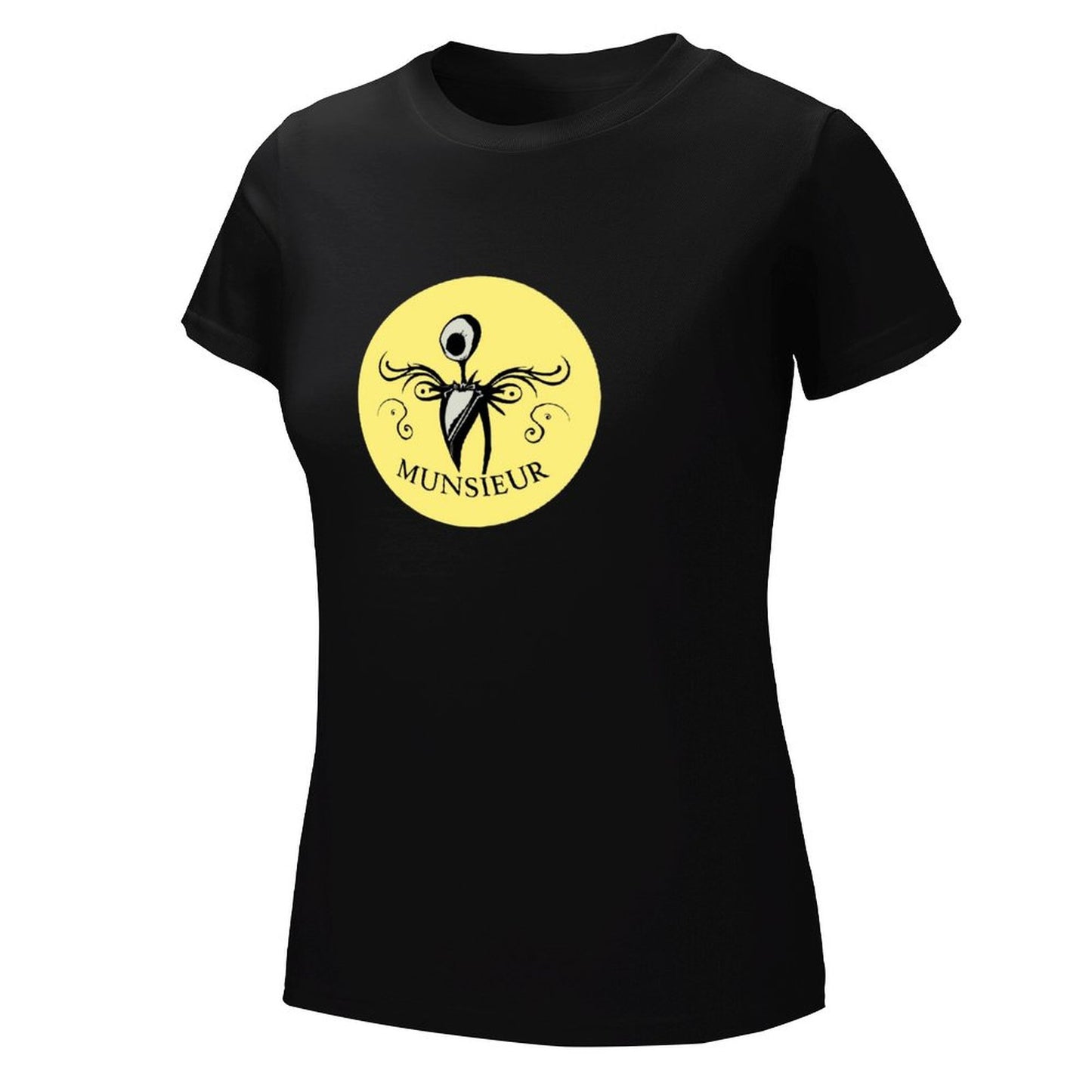 Women's Munsieur T-shirt Halloween Collection 'Grim" Designer Streetwear for Her