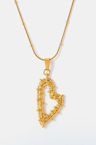 Stainless Earrings and Necklace Set - Munsieur