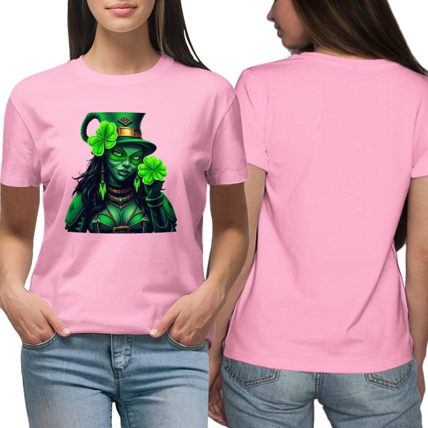 St. Patrick's Day Collection Leprechaun Mafia "Felicia" T-shirt