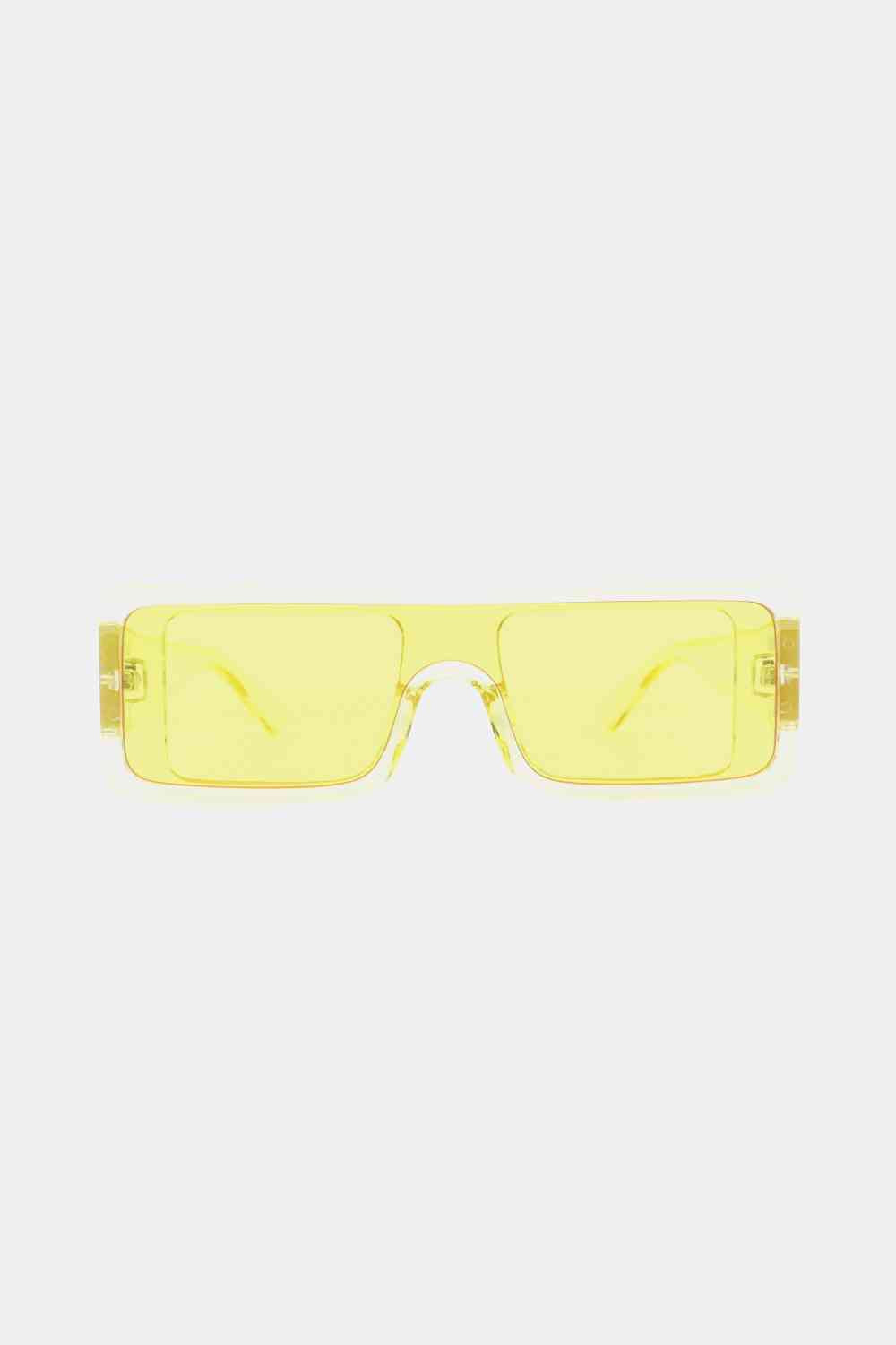 Polycarbonate Frame Rectangle Sunglasses - Munsieur