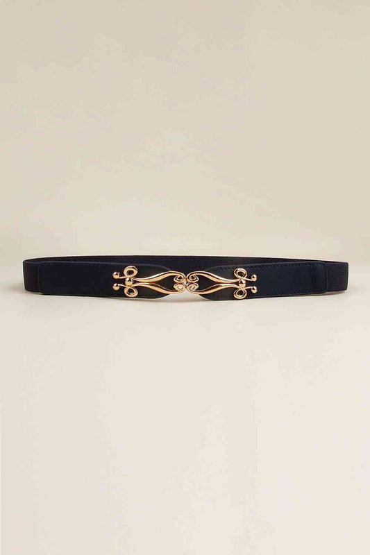 Alloy Buckle Elastic Belt - Munsieur