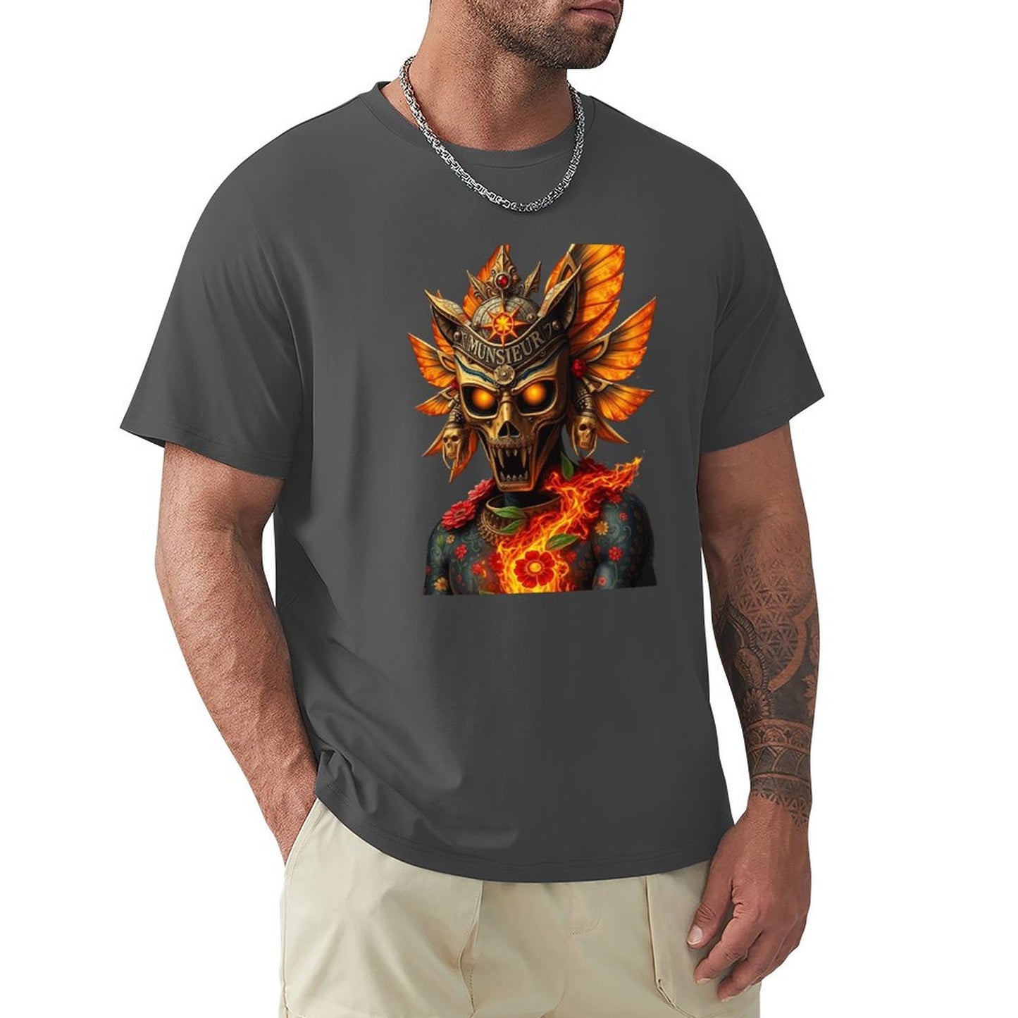 Lost Tribe of Munsieur Tee for Men "Jester" (High Definition & Front Printing)