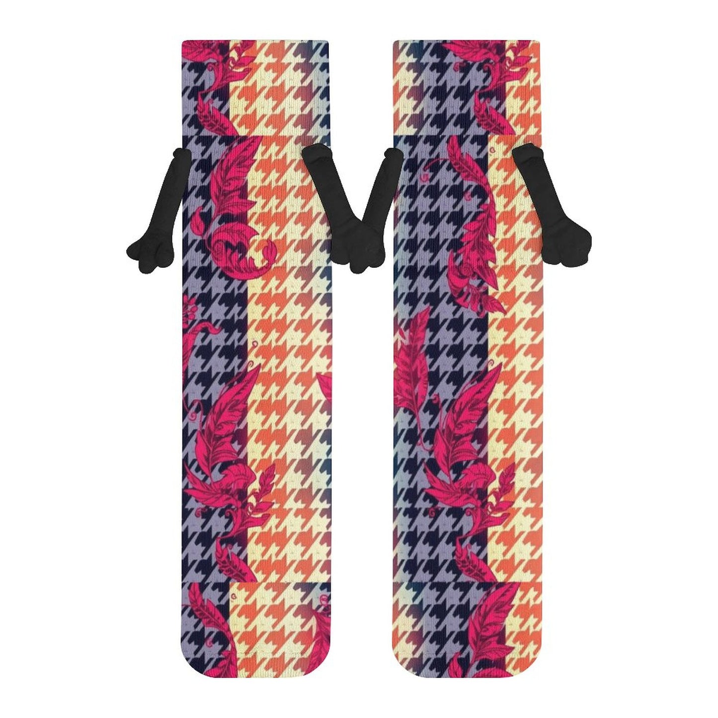 Munsieur Design Buddy Socks Magnetic Holding Hands Funny Socks accessories