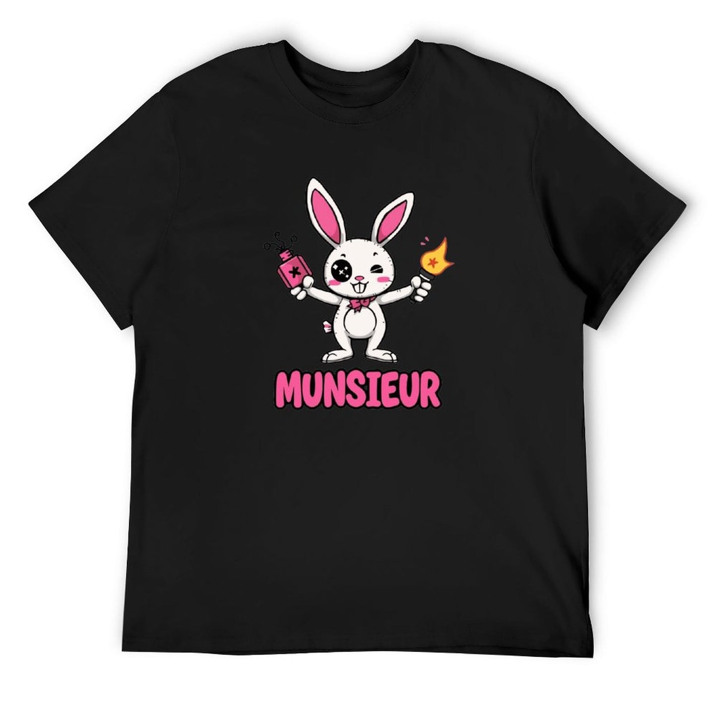 Munsieur Tee for Men Easter Bunny Collection "Strike" Designer Tee