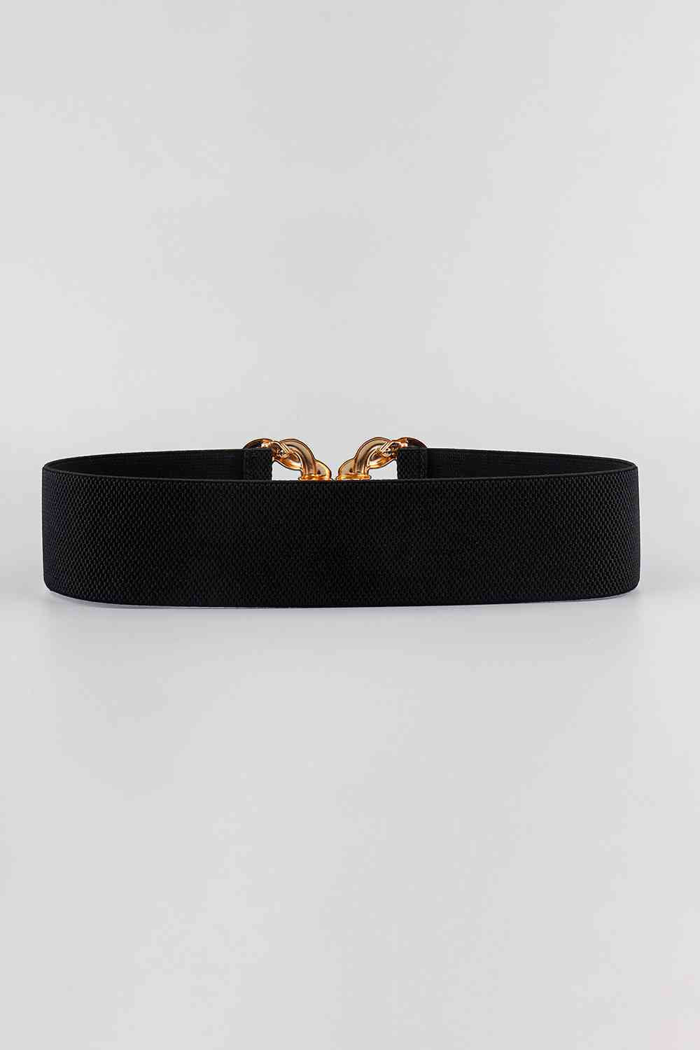 Zinc Alloy Buckle Elastic Belt - Munsieur