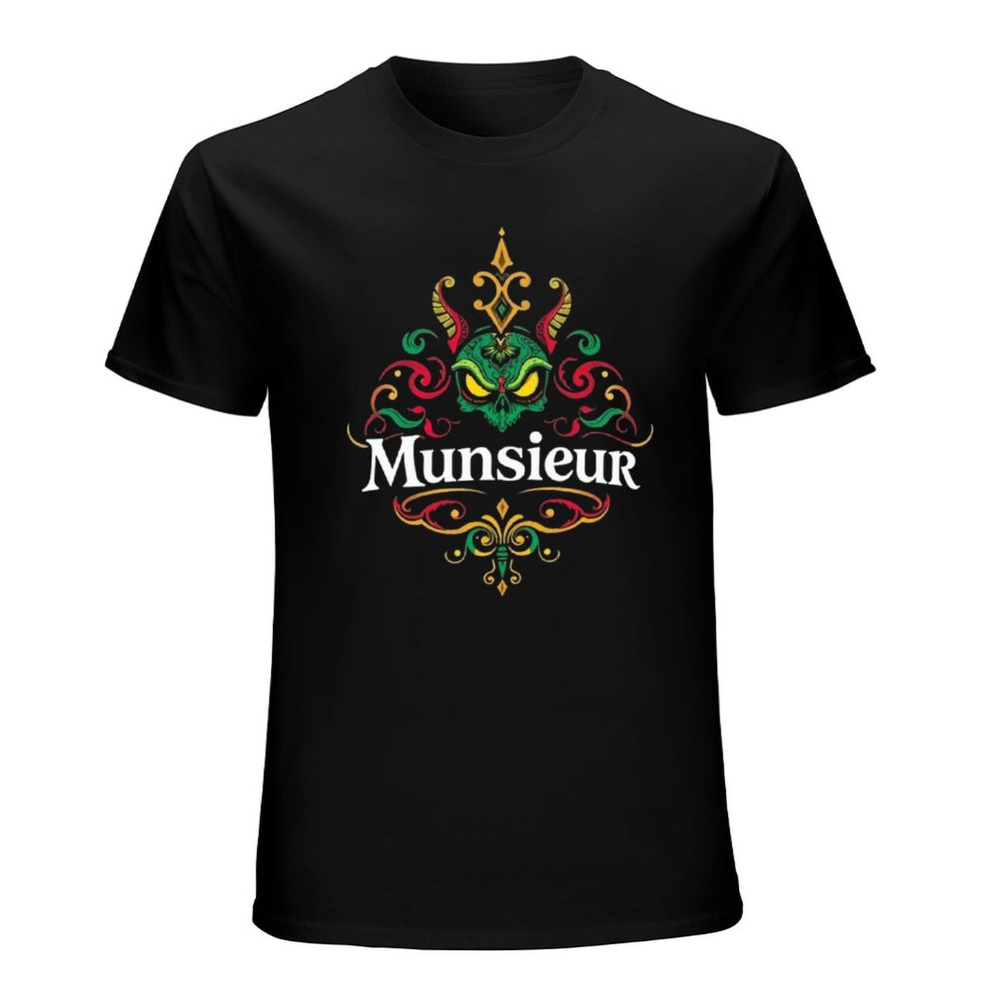 Munsieur Brand Tee for Men "Big Jin" Summer Streetwear Fashion