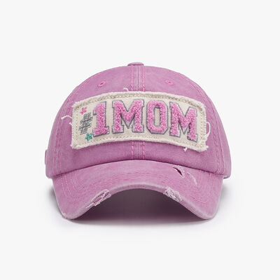 Letter Adjustable Cotton Baseball Cap - Munsieur
